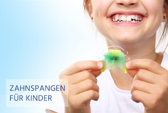 Zahnspangen Kinder Kieferorthopädie München Dr. Schmidmer 